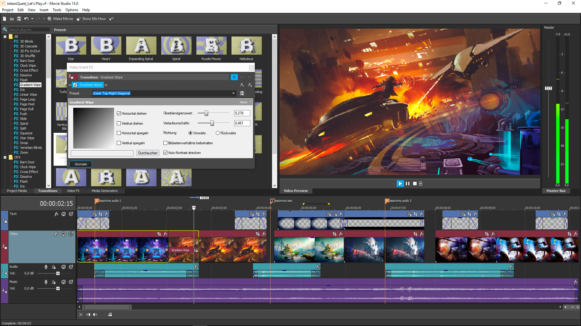 VEGAS Movie Studio 15 Steam Edition screenshot 2