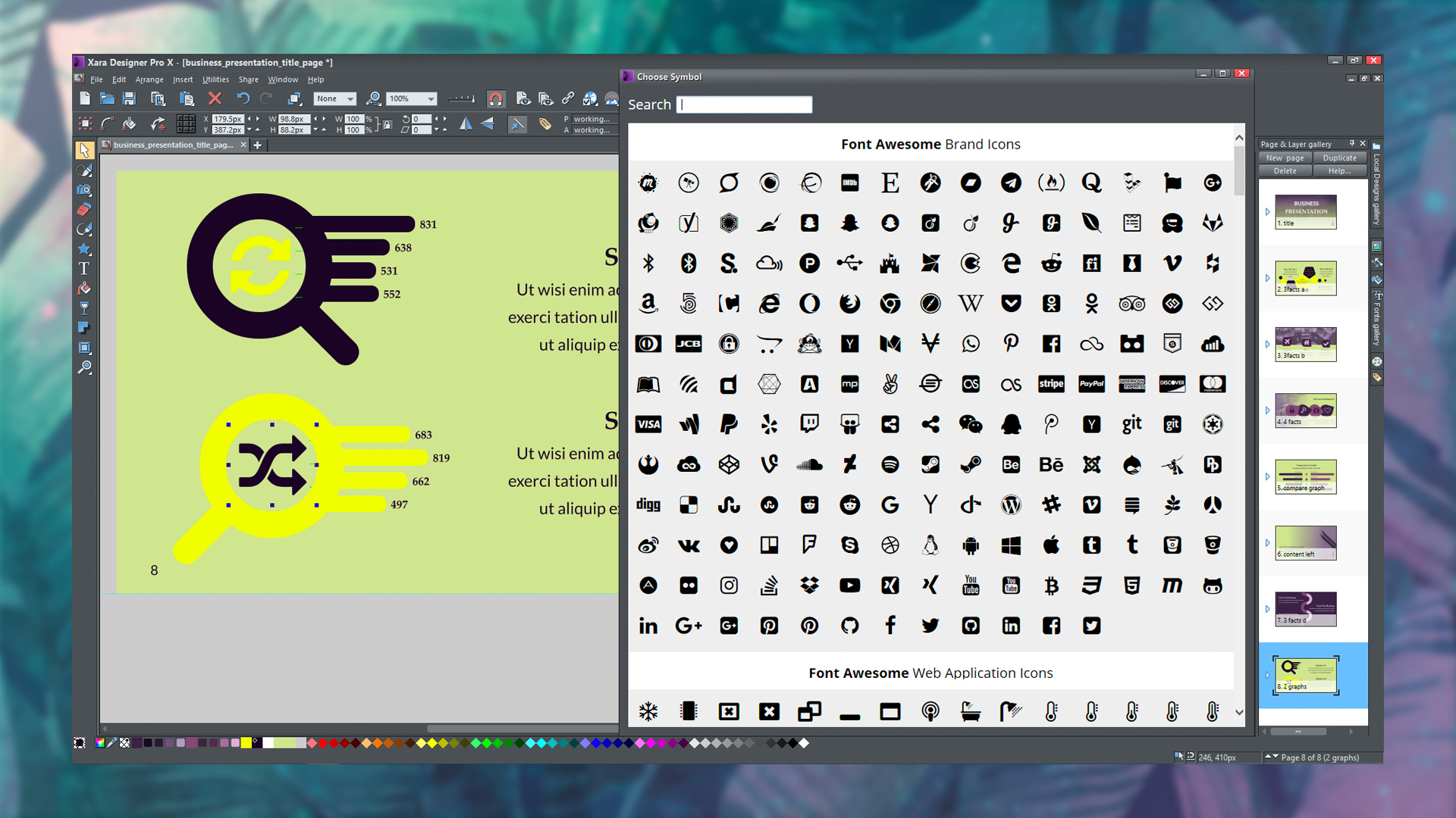Xara Designer Pro X 15 Steam Edition screenshot 5