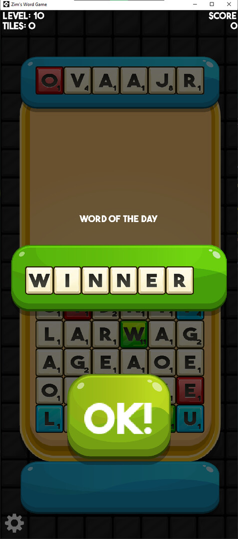 Zim's Word Game screenshot 2