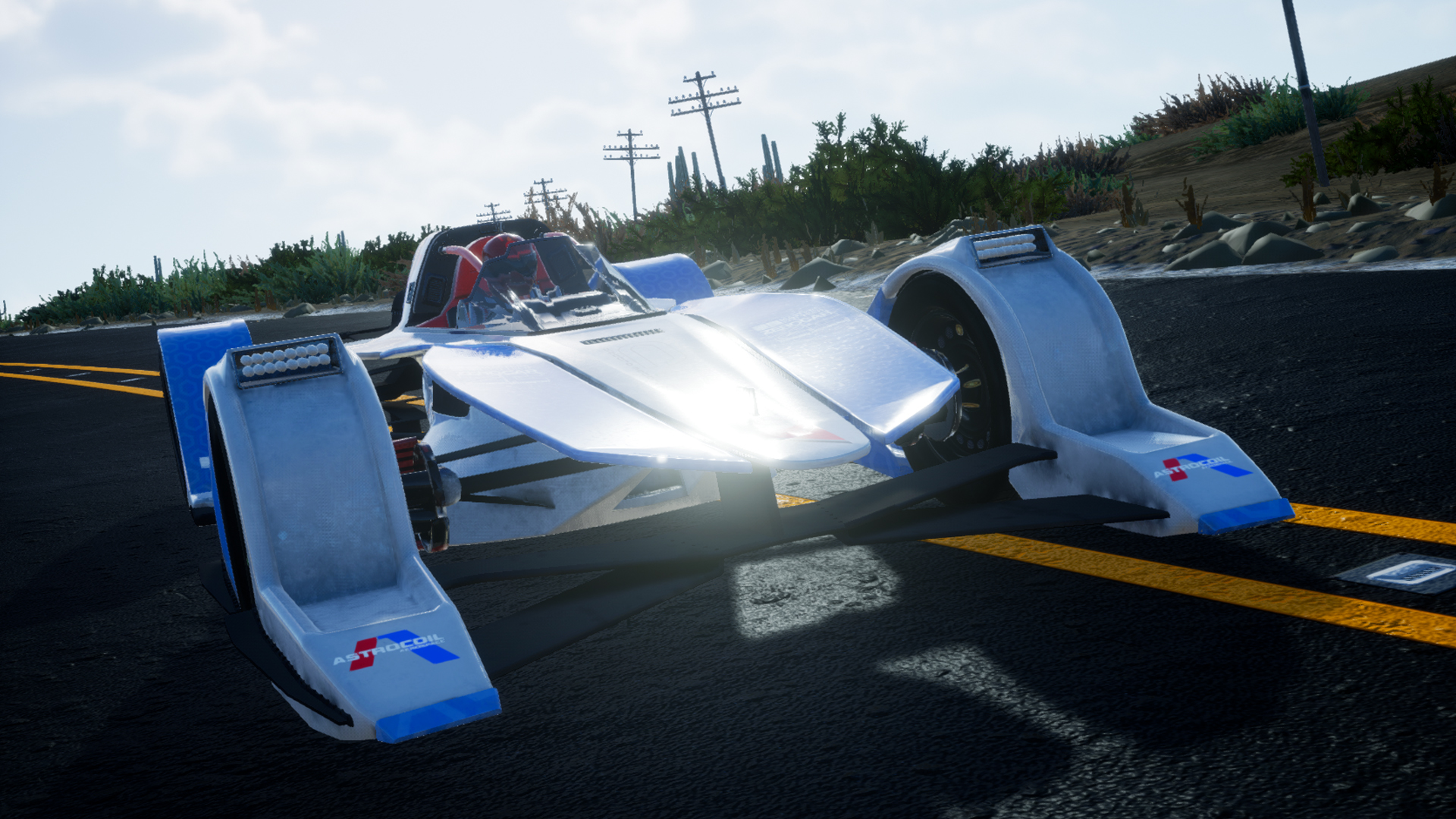 ZEROCAR: Future Motorsport screenshot 1