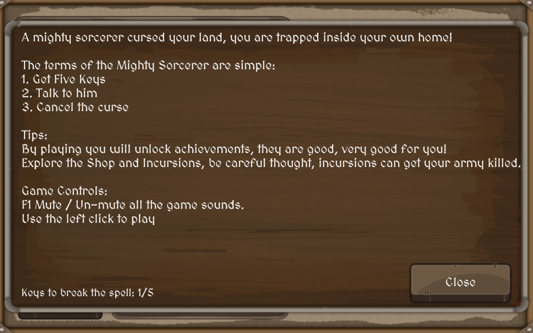 Five Keys to Exit screenshot 1