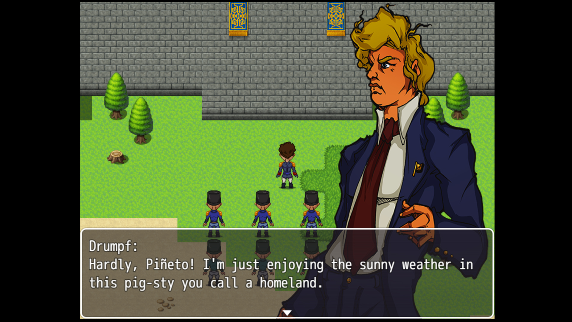 Drumpf: Rise Up, Libertonia! screenshot 1