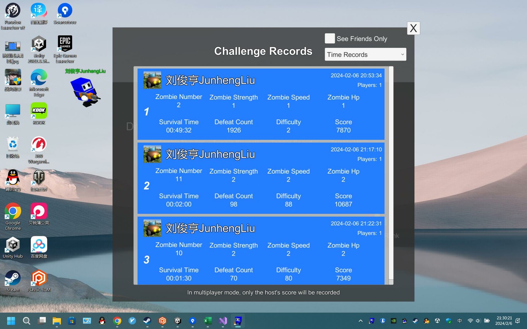 Desktop Cube-Man screenshot 4