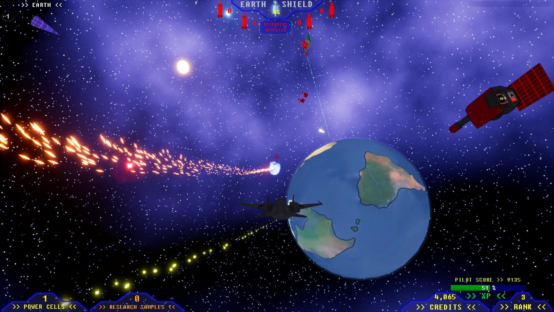 Asteroid Defender! screenshot 2