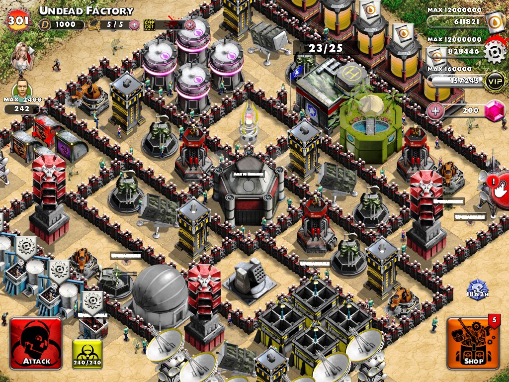 UNDEAD FACTORY:Zombie Pandemic screenshot 2