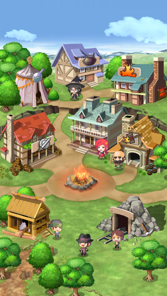 魔王村长和杂货店-Hero Village Simulator screenshot 1