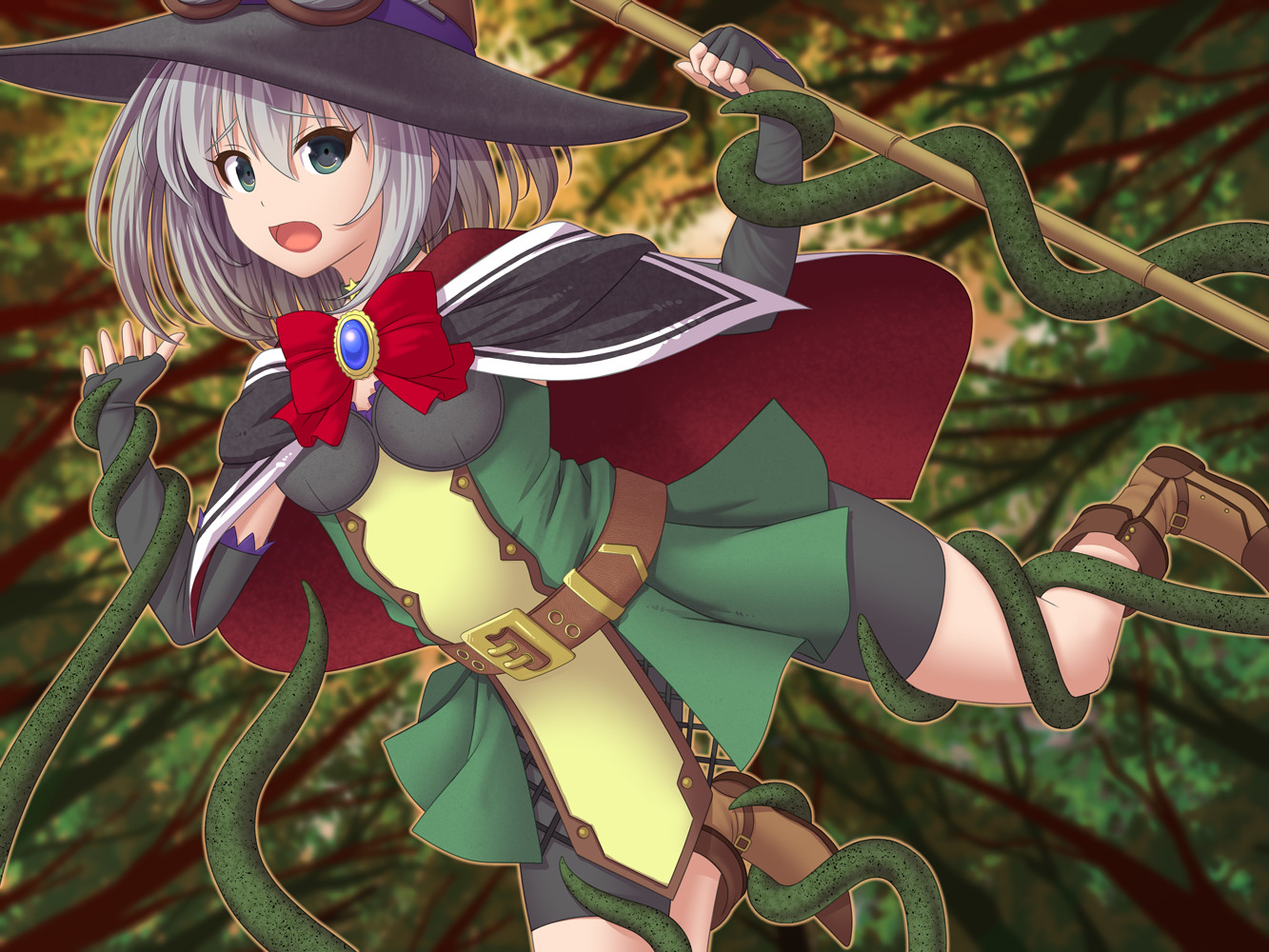 橙天の銀翼 ～スカイランドの魔女と巫女～ screenshot 4
