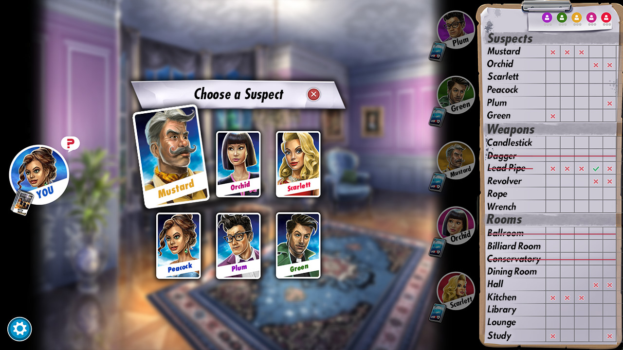 Clue/Cluedo: Classic Edition screenshot 1