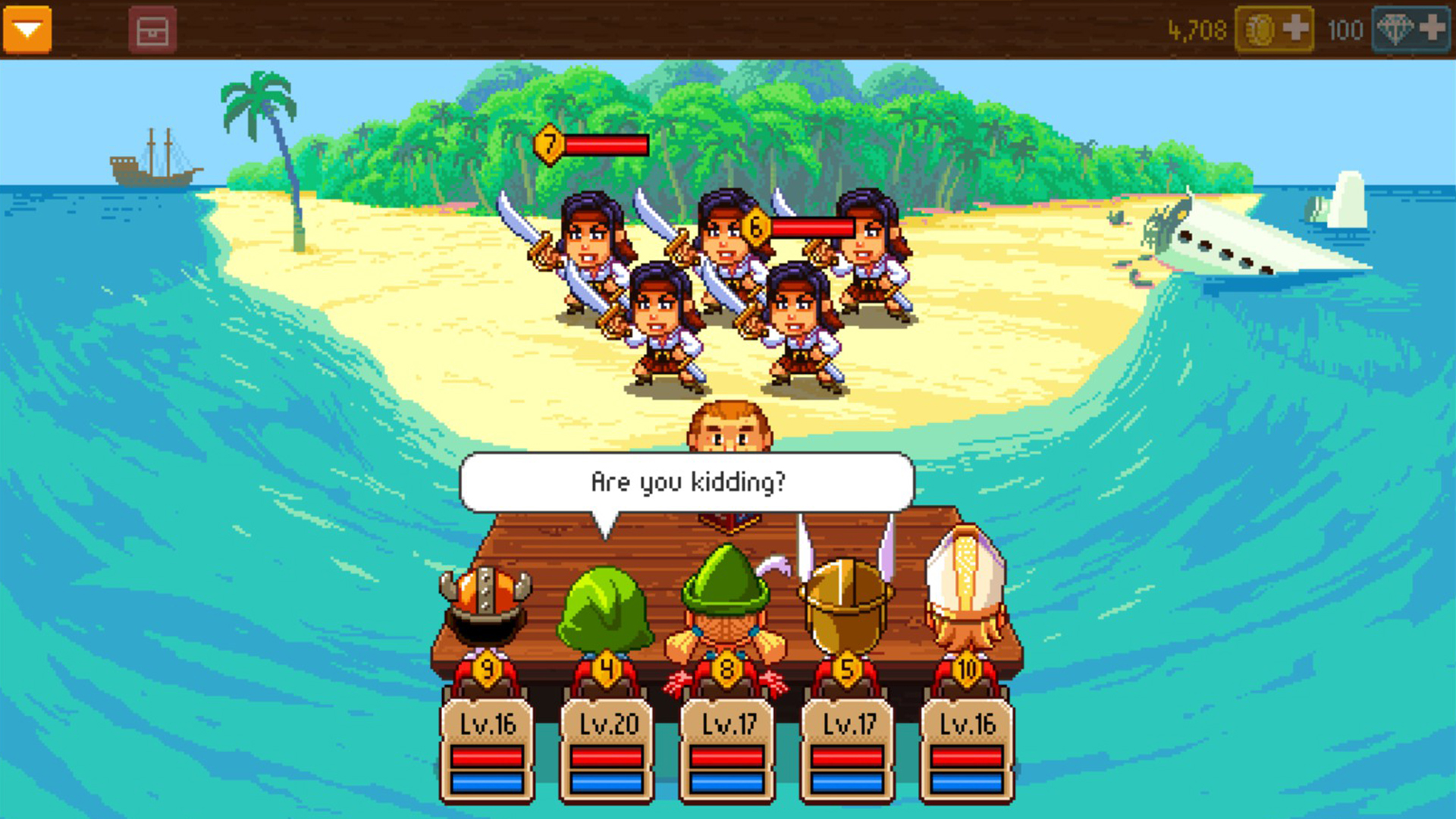 Knights of Pen and Paper 2: Free Edition screenshot 4