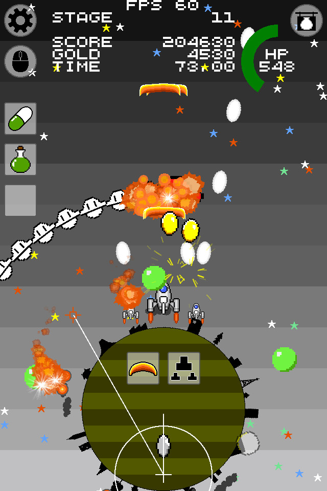 Warawara Invaders screenshot 2