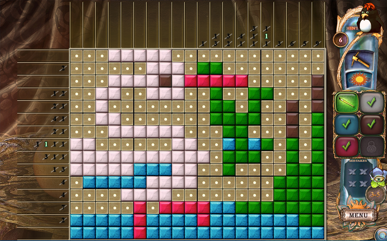 Fantasy Mosaics 22: Summer Vacation screenshot 2