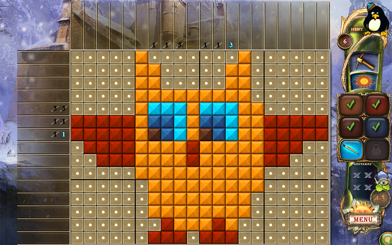 Fantasy Mosaics 23: Magic Forest screenshot 2