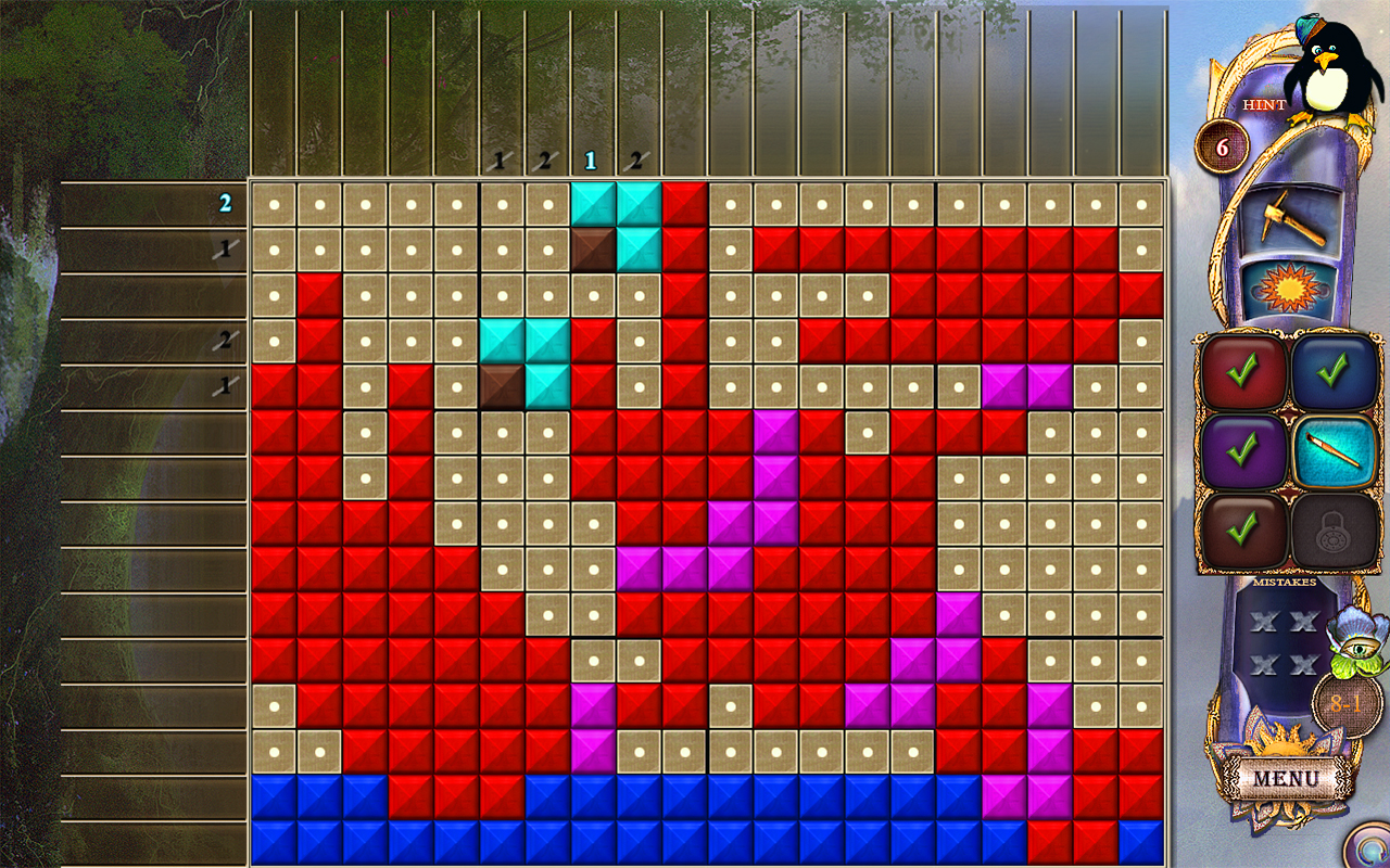 Fantasy Mosaics 24: Deserted Island screenshot 5