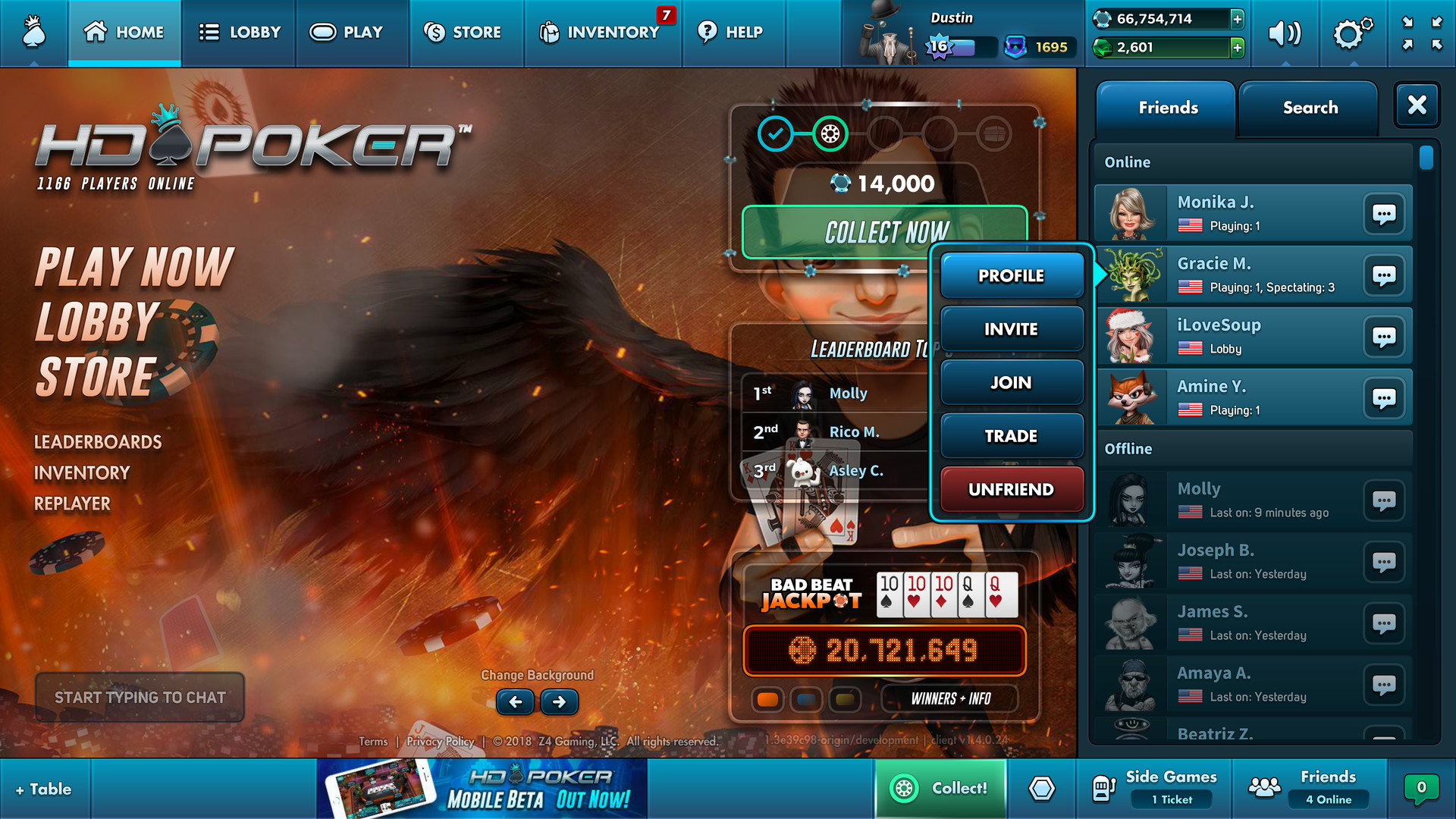 HD Poker: Texas Hold'em screenshot 9
