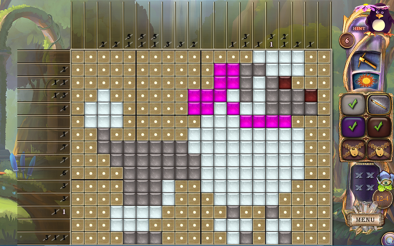 Fantasy Mosaics 27: Secret Colors screenshot 1