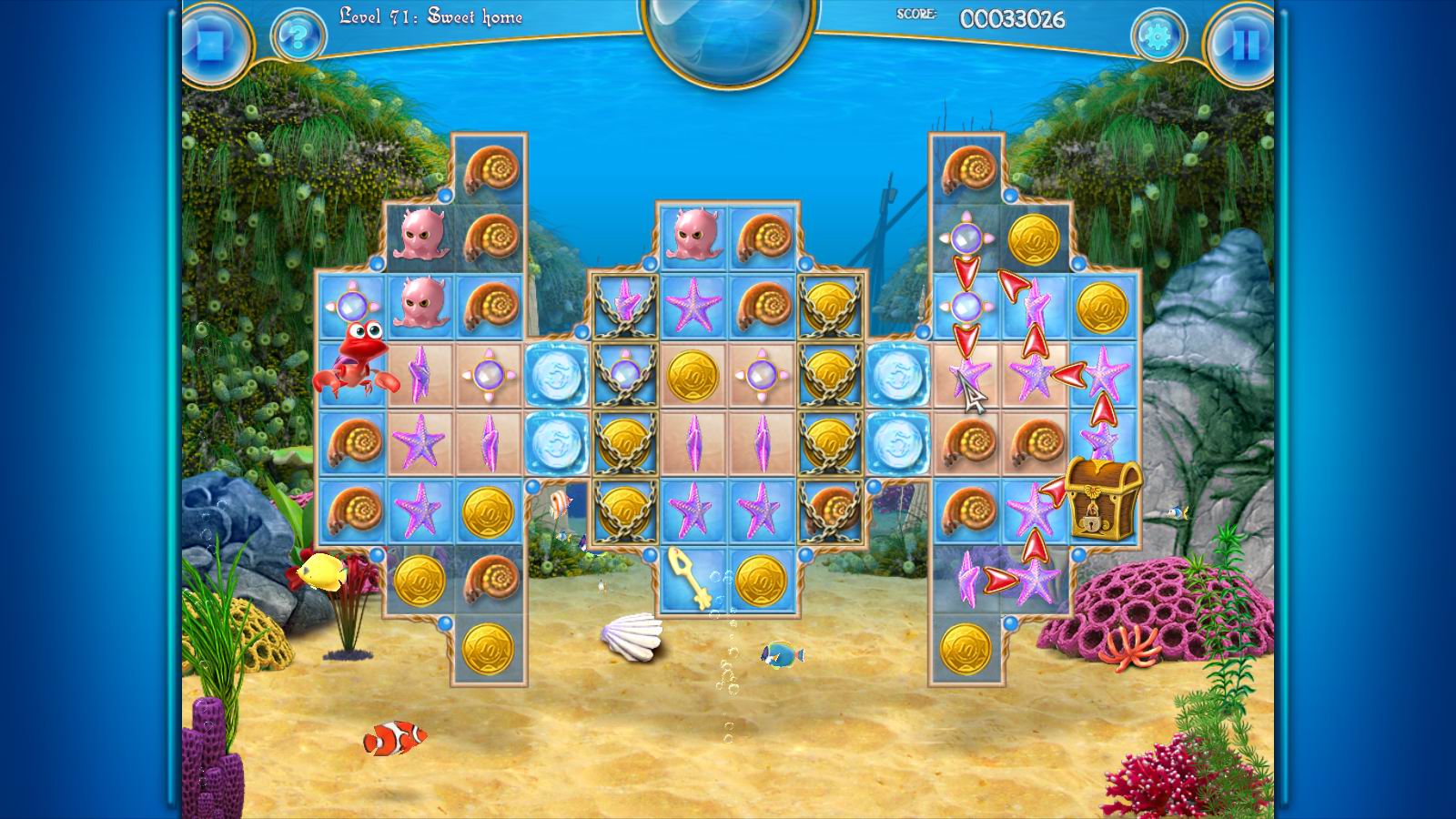 Mermaid Adventures: The Frozen Time screenshot 1