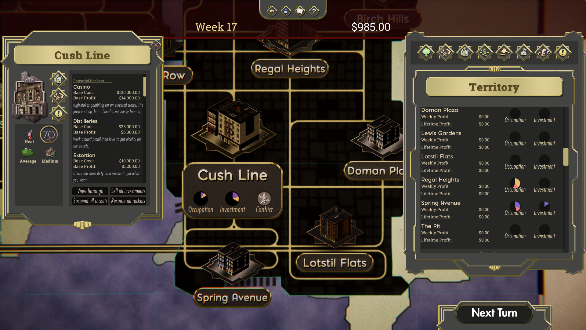 The Commission: Organized Crime Grand Strategy screenshot 7