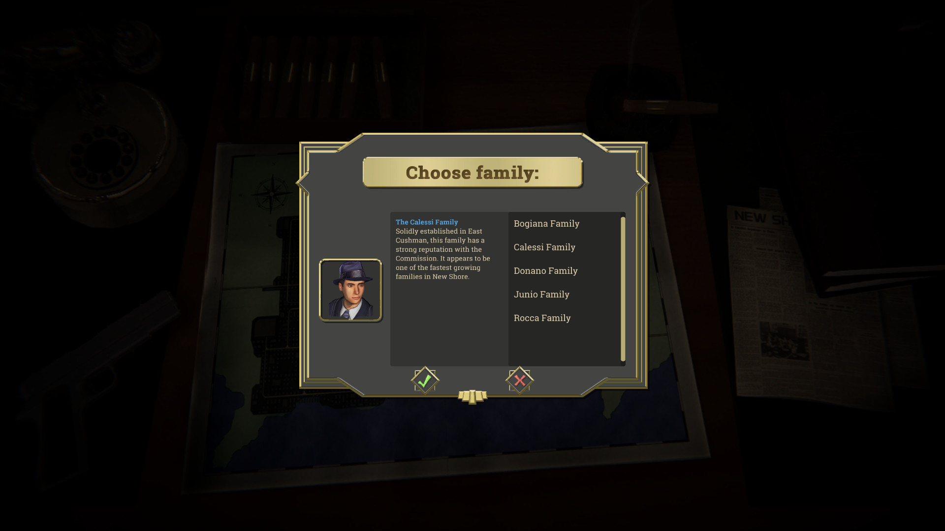 The Commission: Organized Crime Grand Strategy screenshot 3