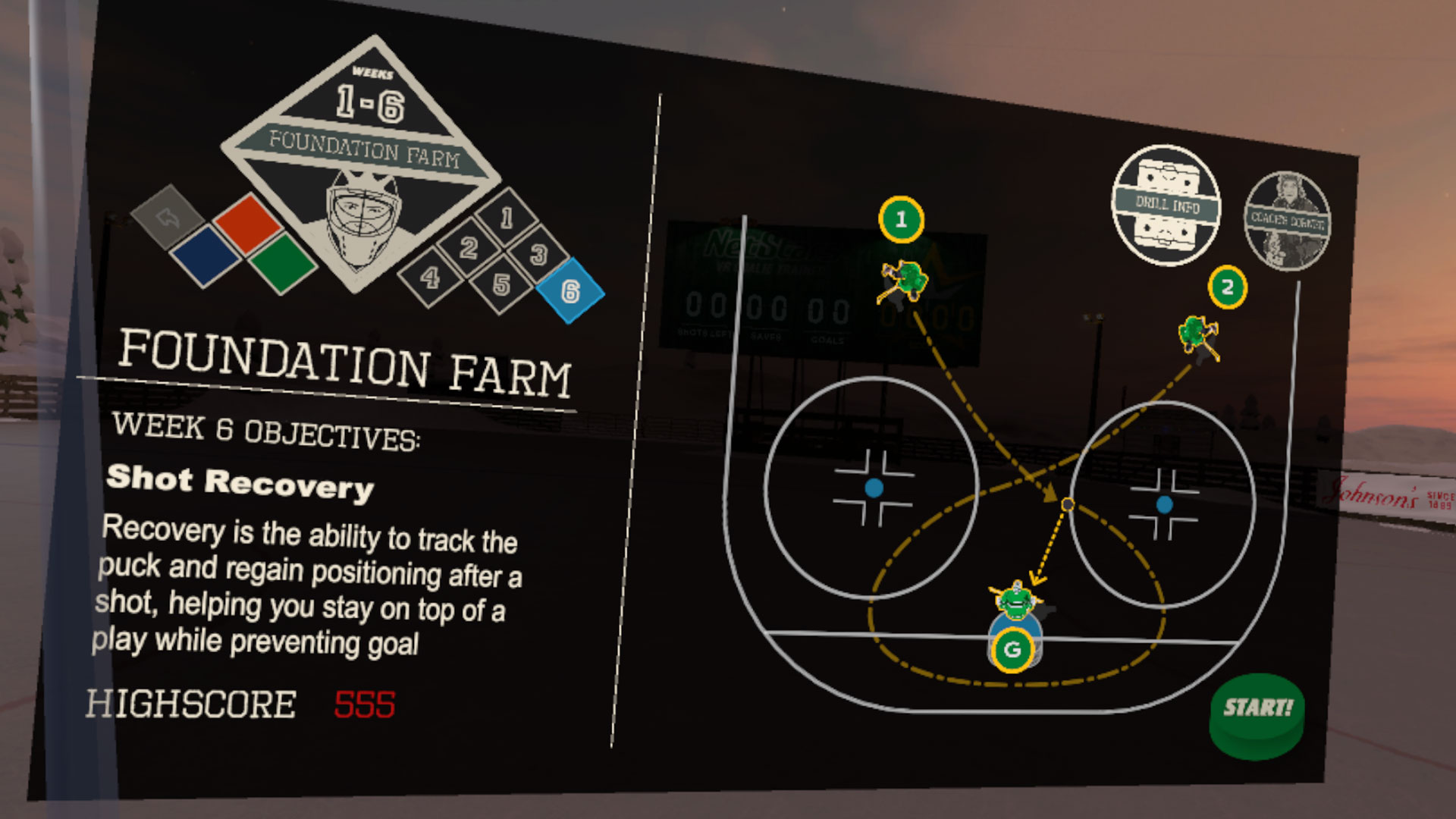 NetStars - VR Goalie Trainer screenshot 6