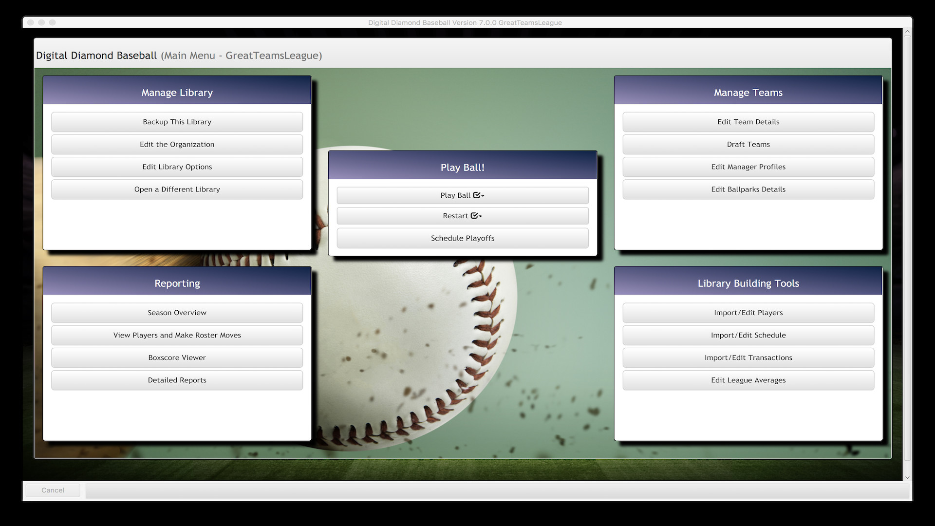 Digital Diamond Baseball V7 screenshot 3