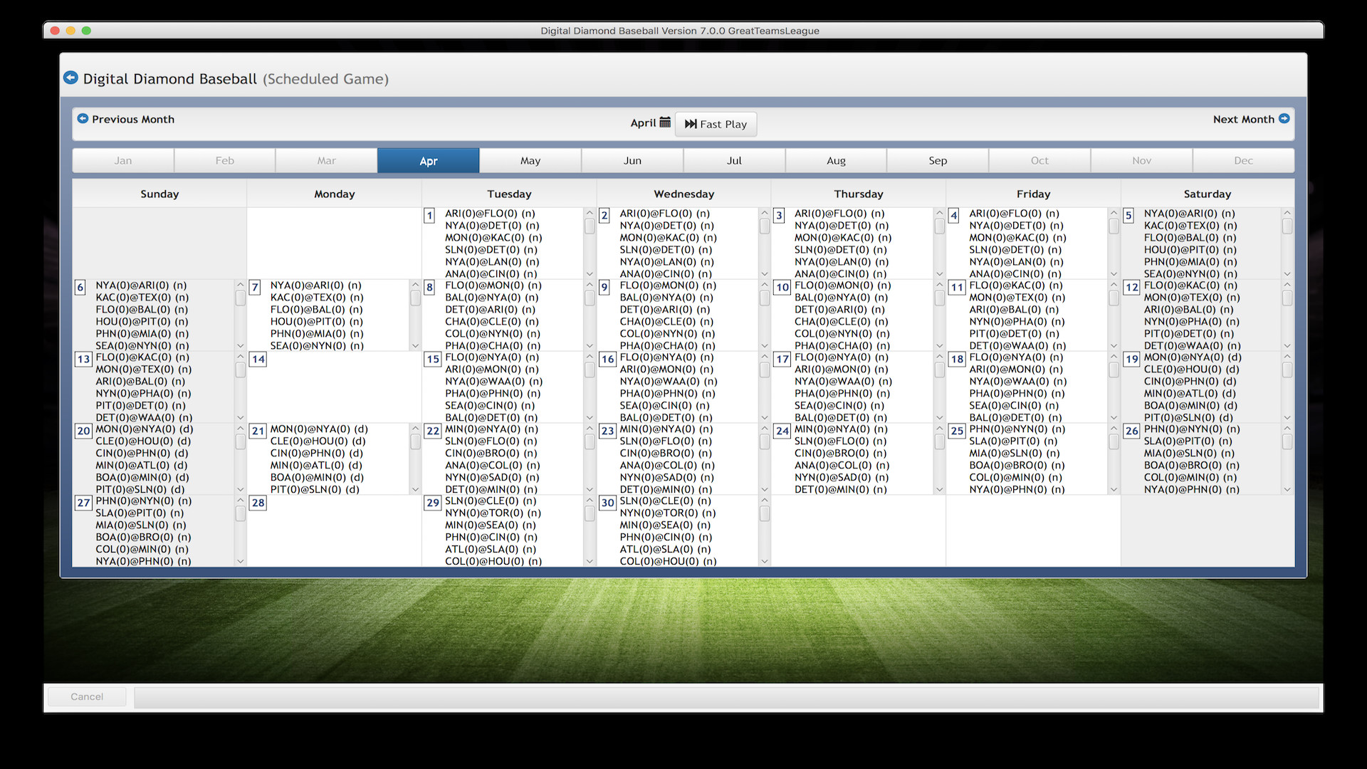 Digital Diamond Baseball V7 screenshot 5