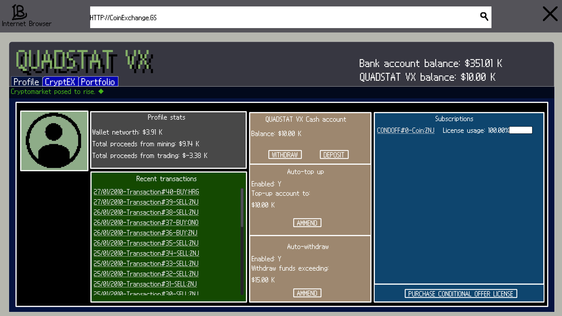CryptoRIG screenshot 4