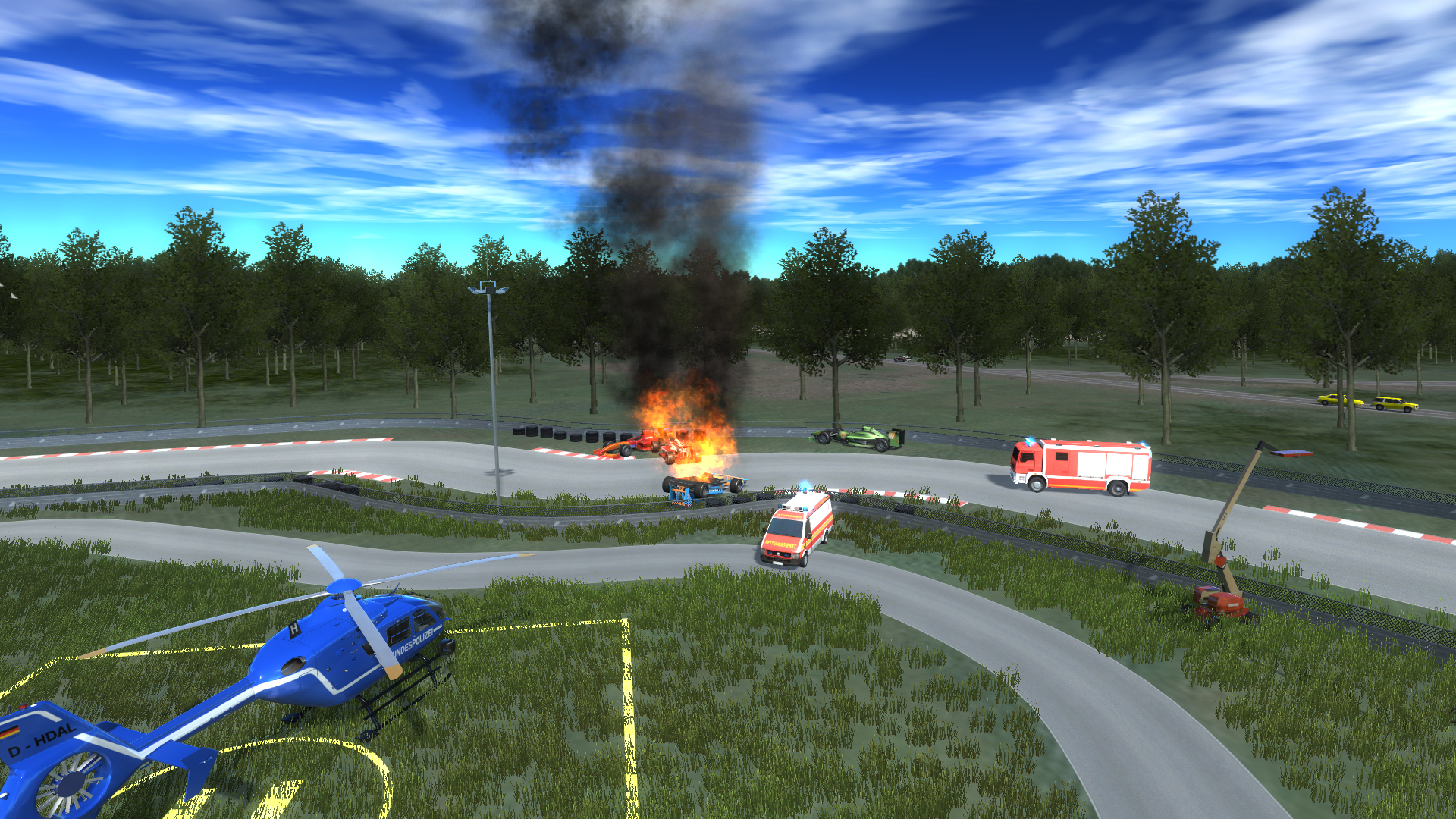 Police Helicopter Simulator screenshot 3