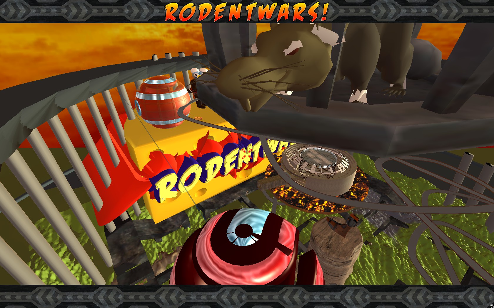RODENTWARS! Part 1 - HamsterBall Deathmatch!! screenshot 13