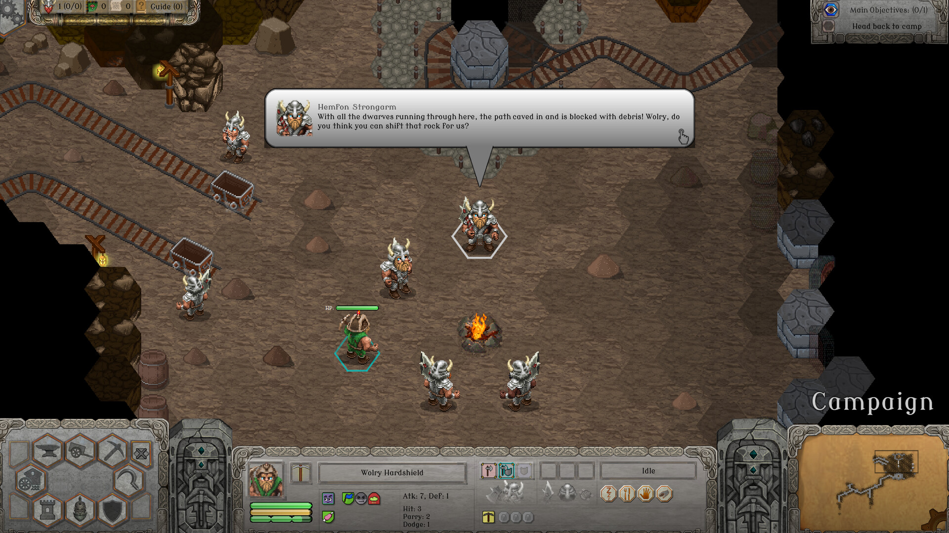 The Dwarves of Glistenveld screenshot 1