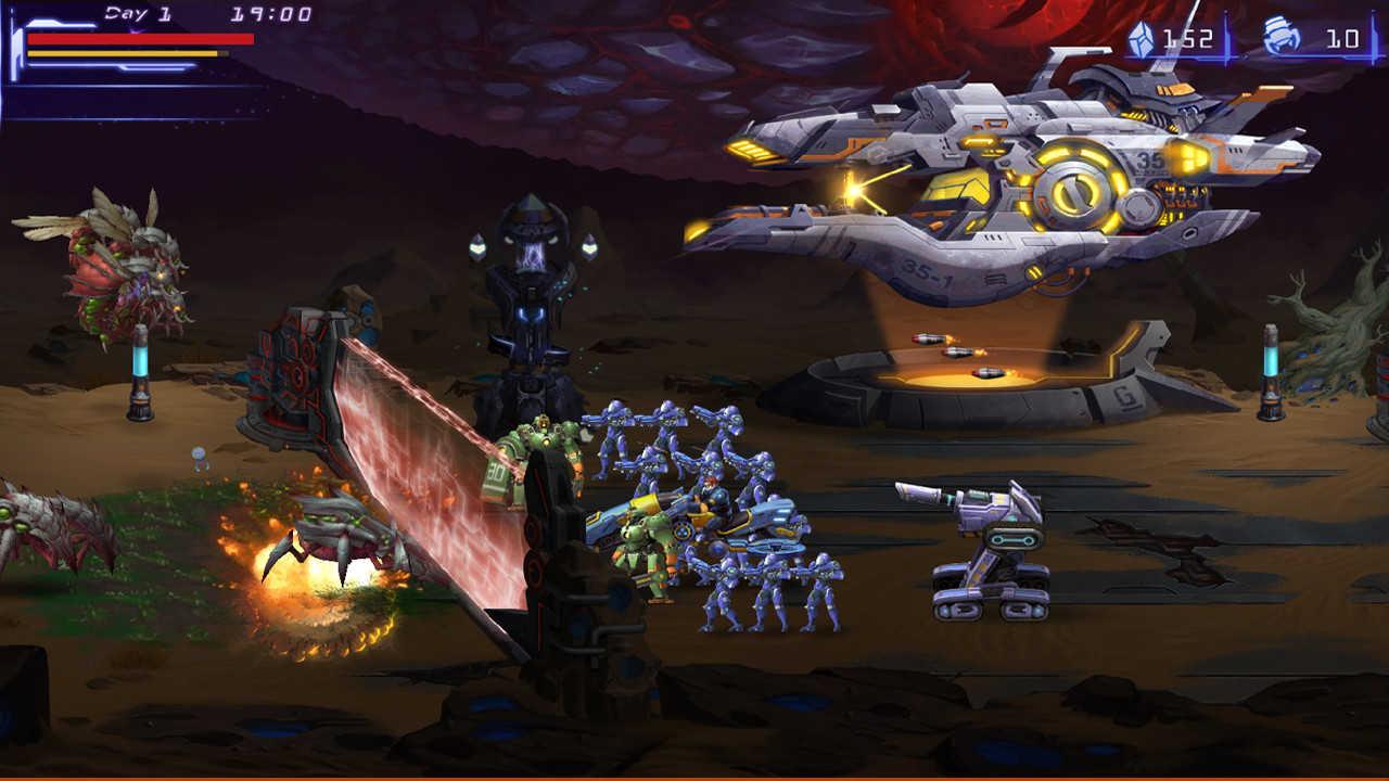 Alien Worms Invasion screenshot 4