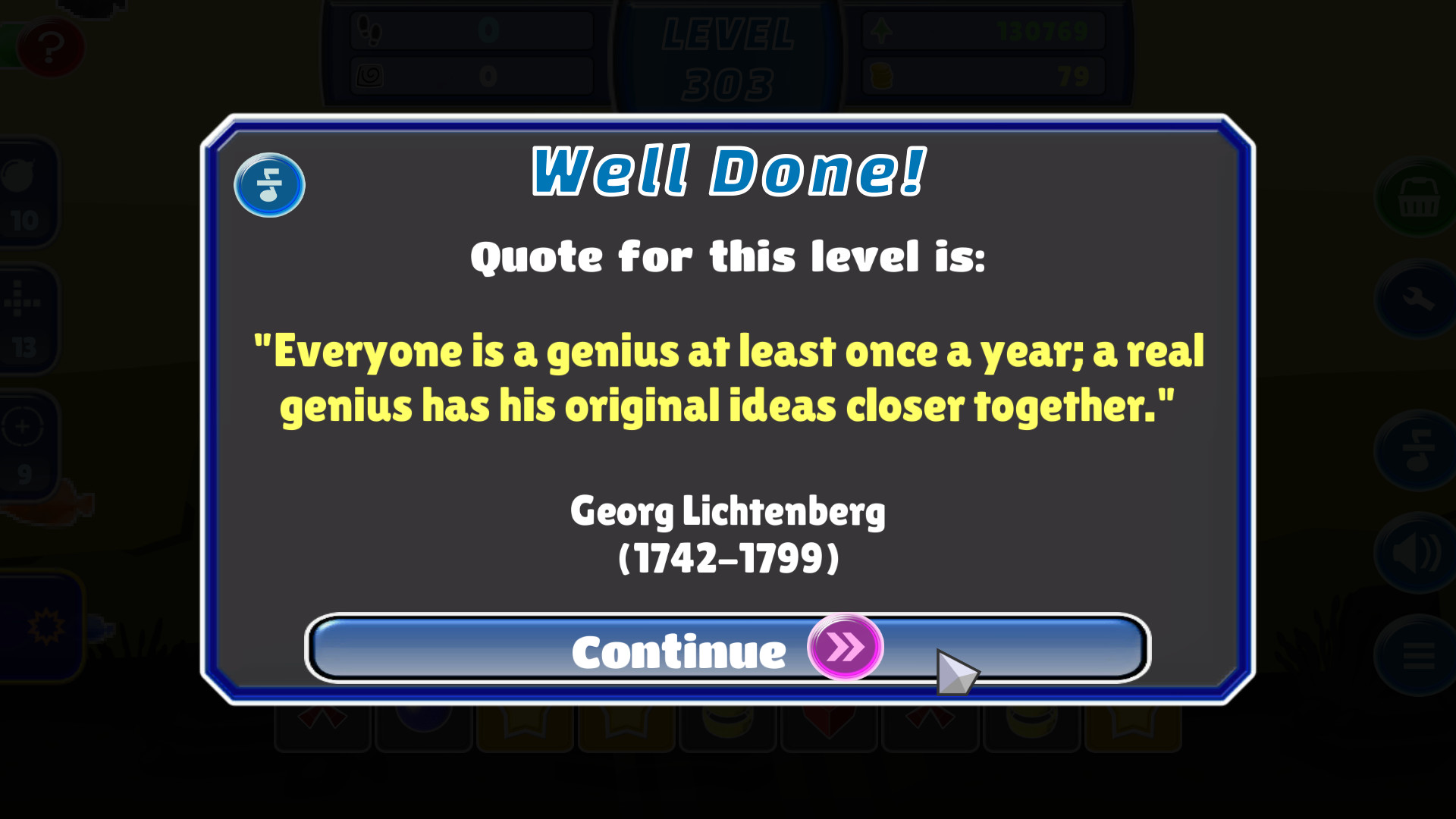 Quotes Quest - Match 3 screenshot 4
