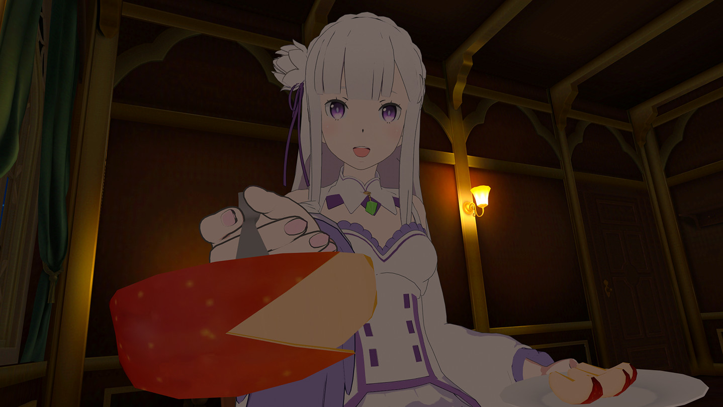 VRでエミリアと異世界生活-膝枕&添寝編 screenshot 4