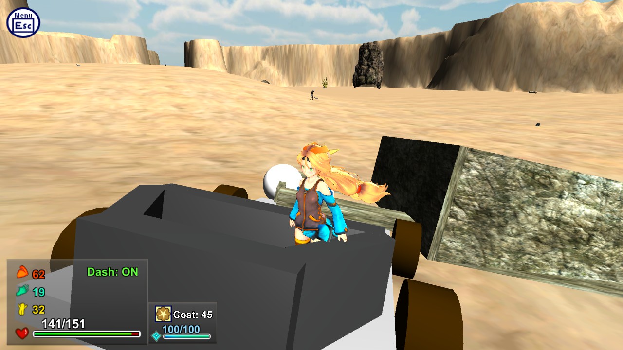 Attack of the Gigant Zombie vs Unity chan screenshot 7