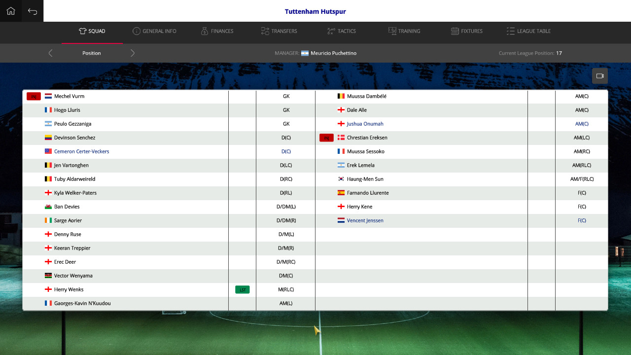 Global Soccer: A Management Game 2018 screenshot 13