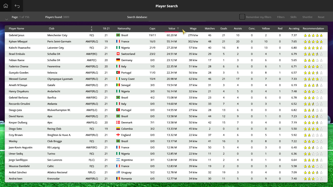 Global Soccer: A Management Game 2018 screenshot 10
