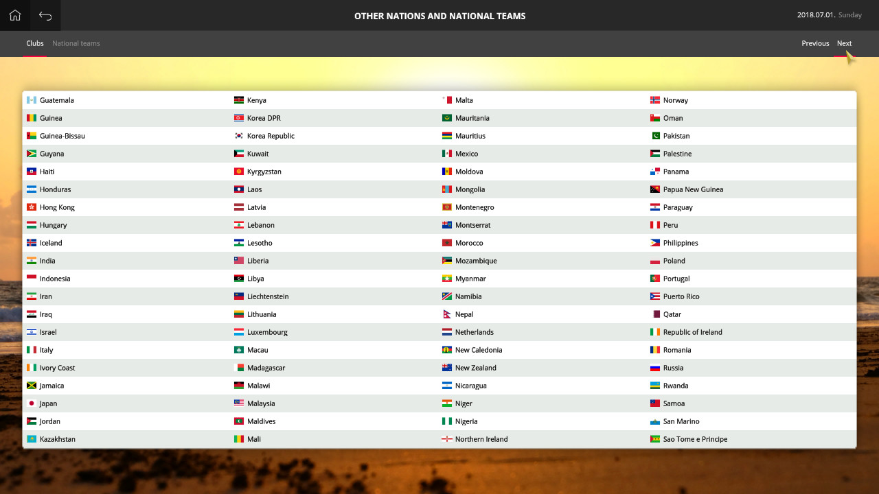 Global Soccer: A Management Game 2018 screenshot 16
