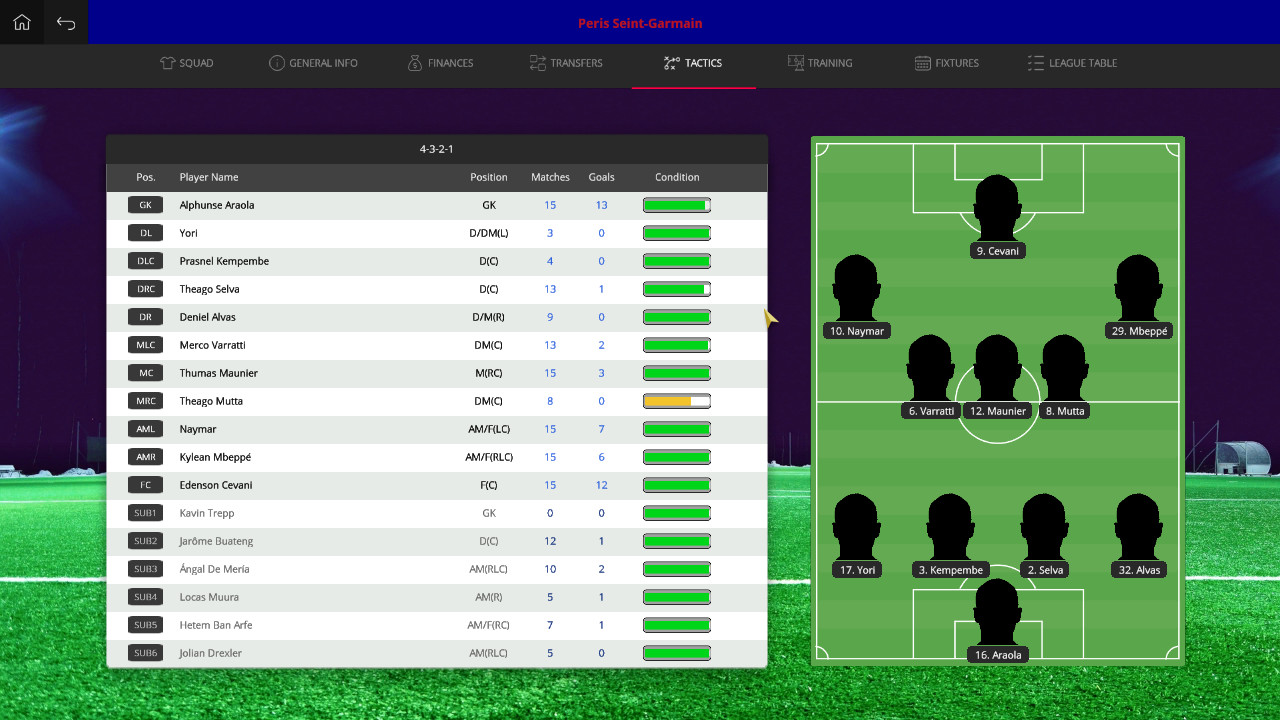 Global Soccer: A Management Game 2018 screenshot 4