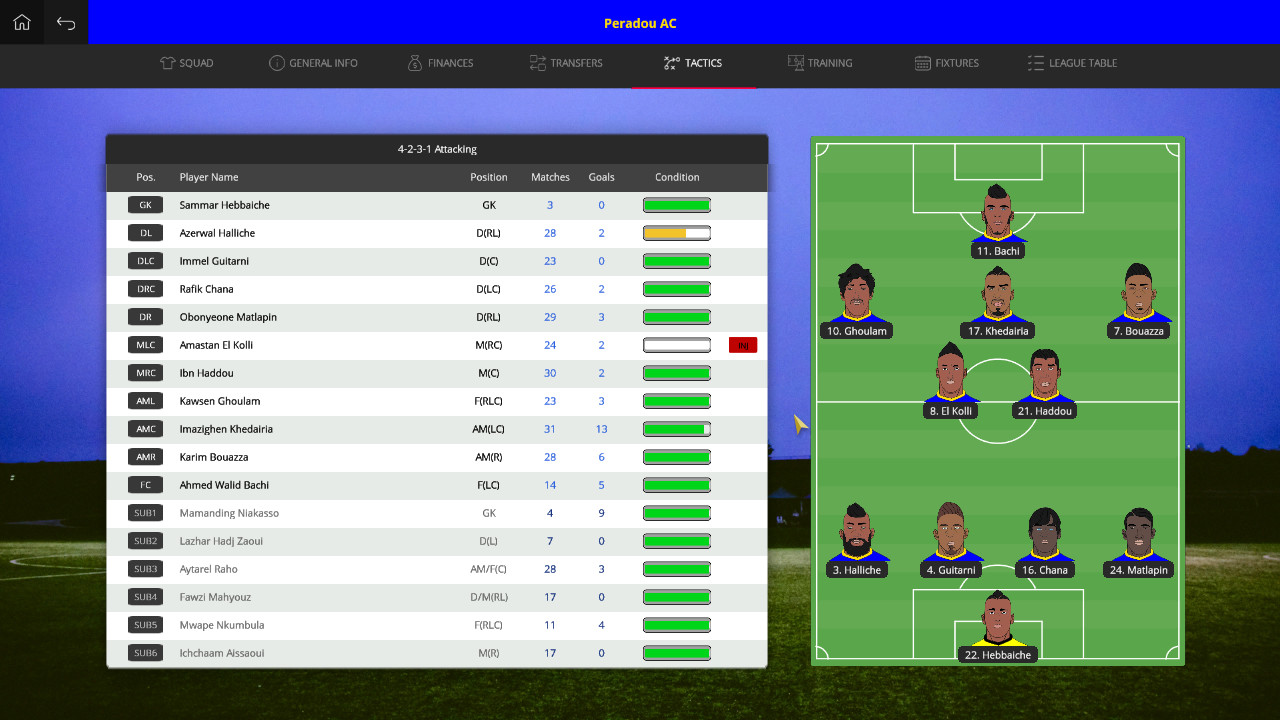 Global Soccer: A Management Game 2018 screenshot 19