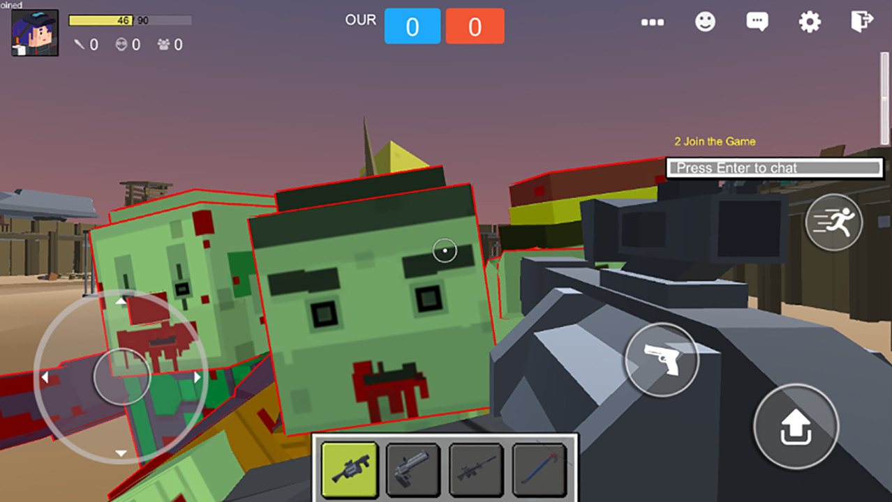 Zombie Town : Online screenshot 1