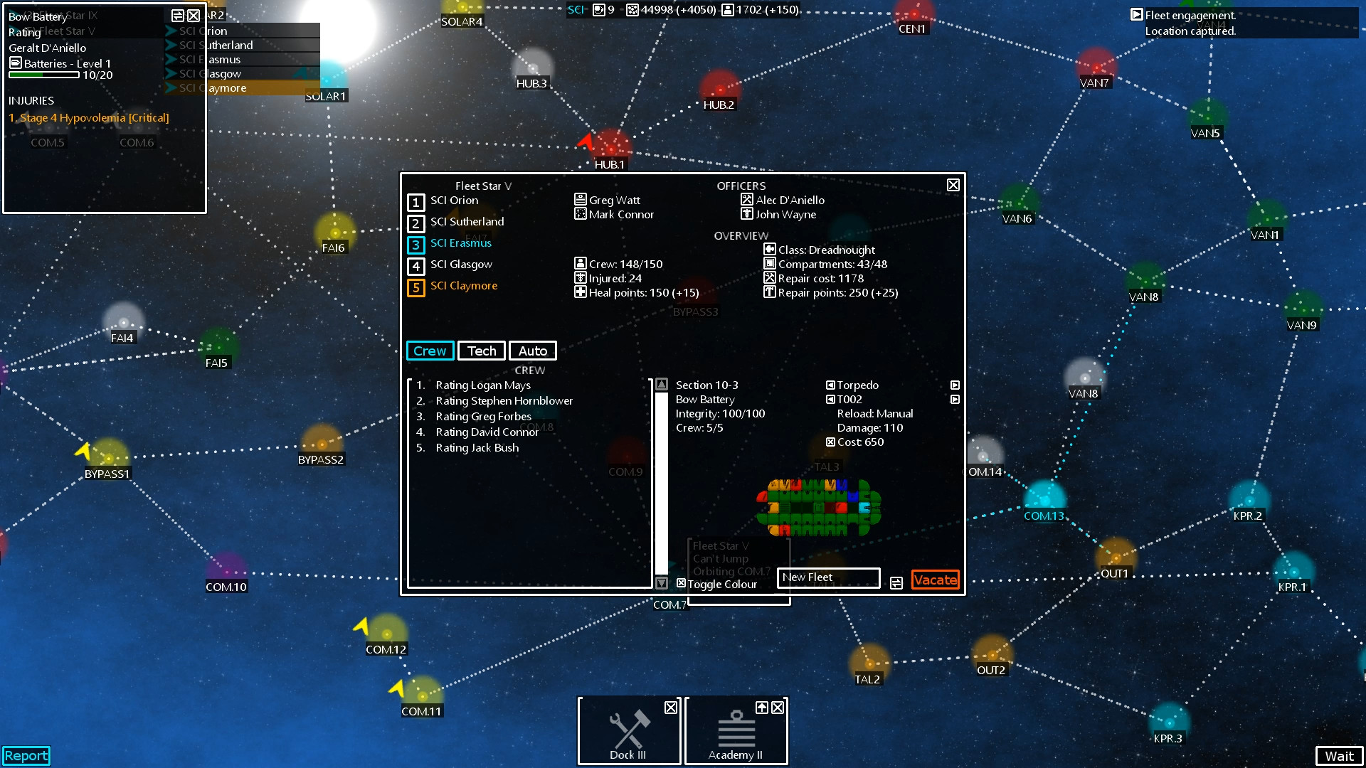 Fleet Star V screenshot 2