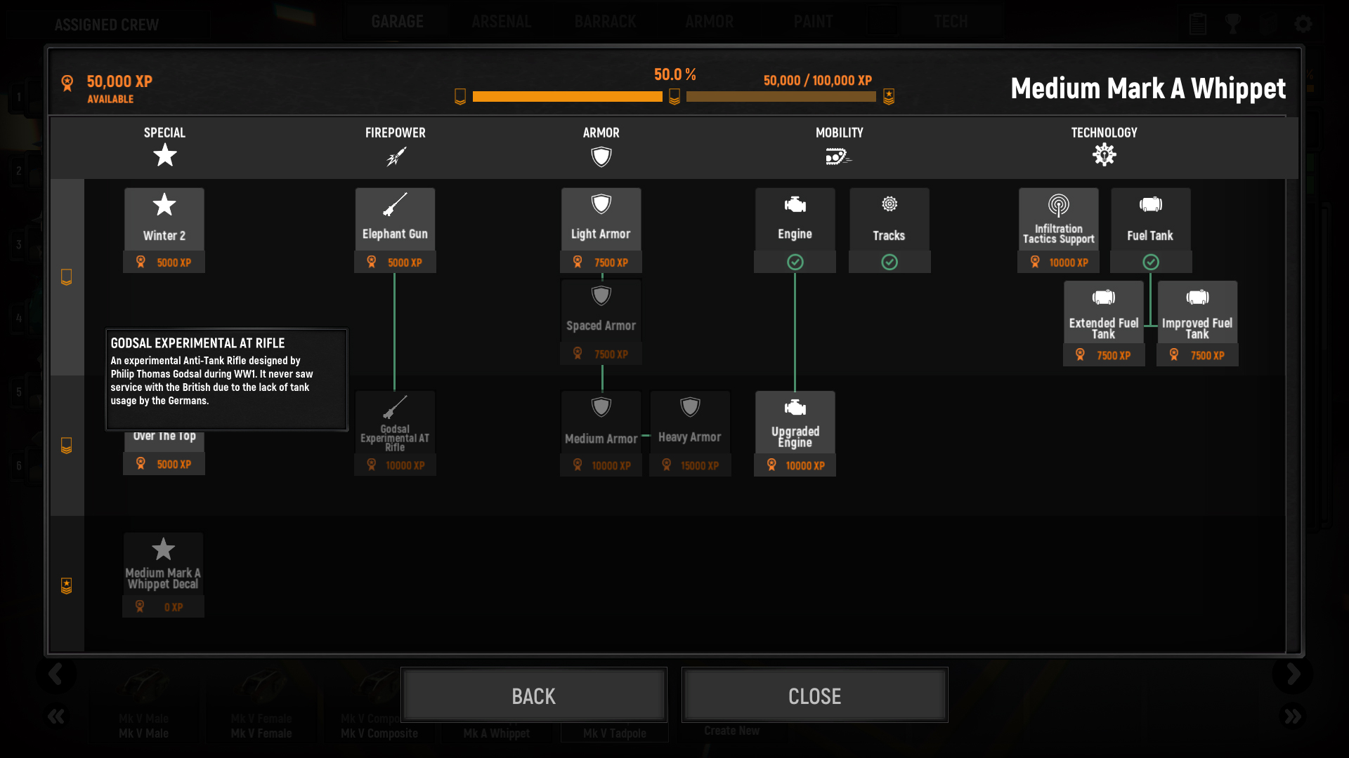 Armored Battle Crew [World War 1] - Tank Warfare and Crew Management Simulator screenshot 17