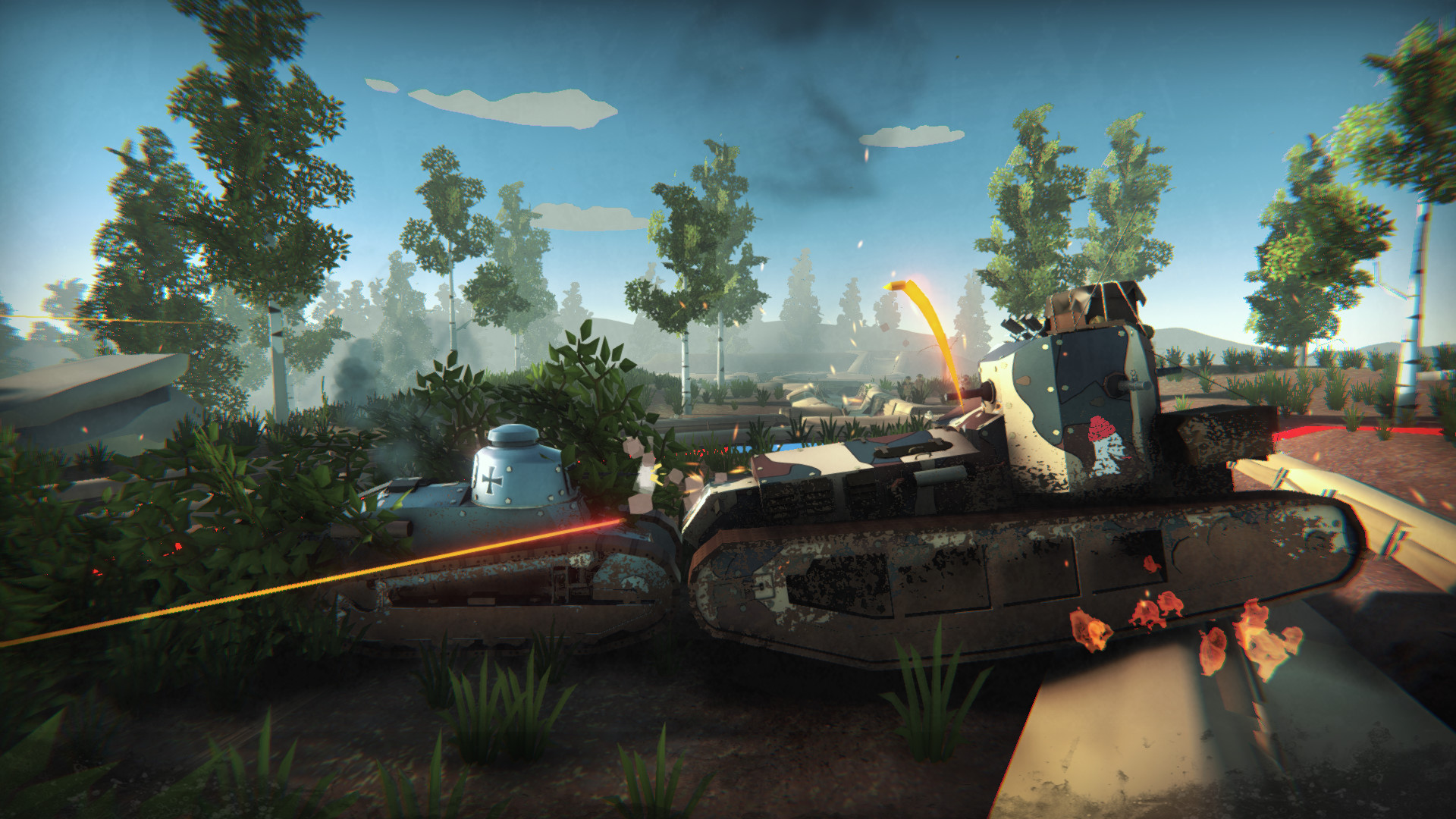 Armored Battle Crew [World War 1] - Tank Warfare and Crew Management Simulator screenshot 19