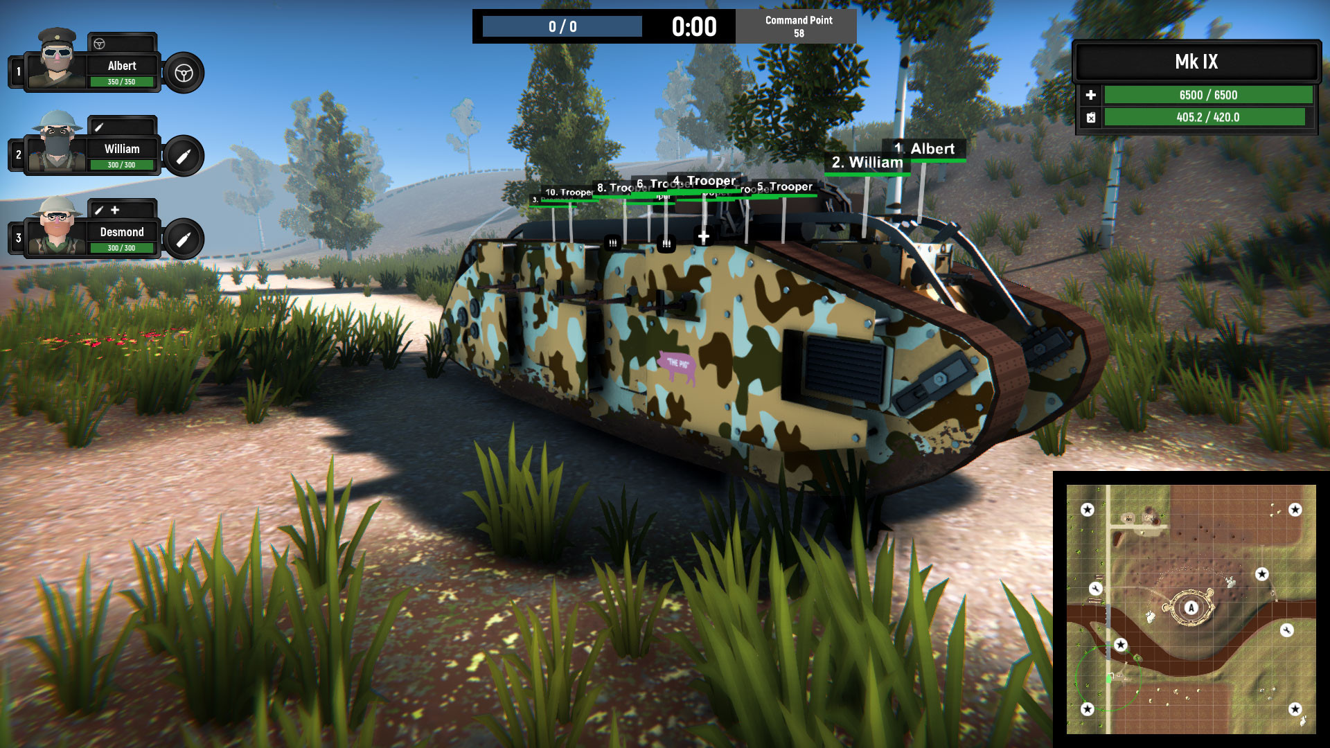 Armored Battle Crew [World War 1] - Tank Warfare and Crew Management Simulator screenshot 16