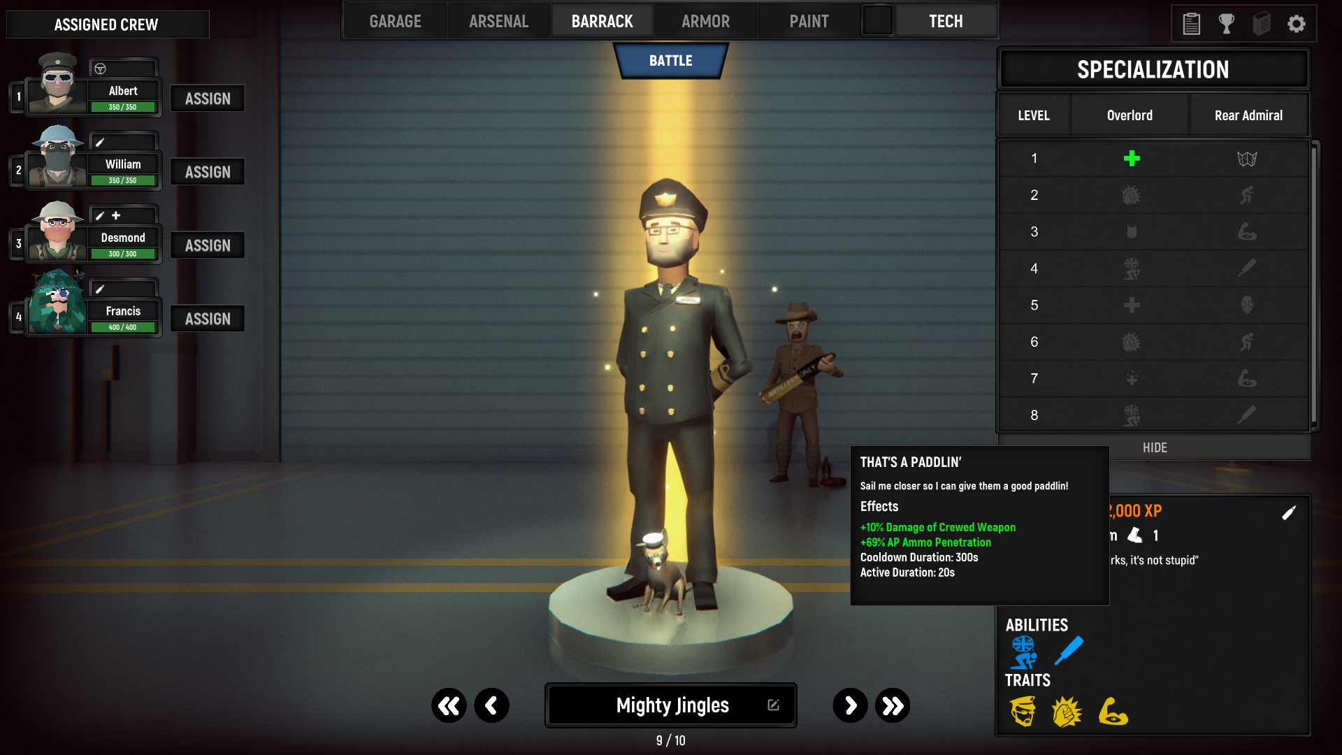 Armored Battle Crew [World War 1] - Tank Warfare and Crew Management Simulator screenshot 10