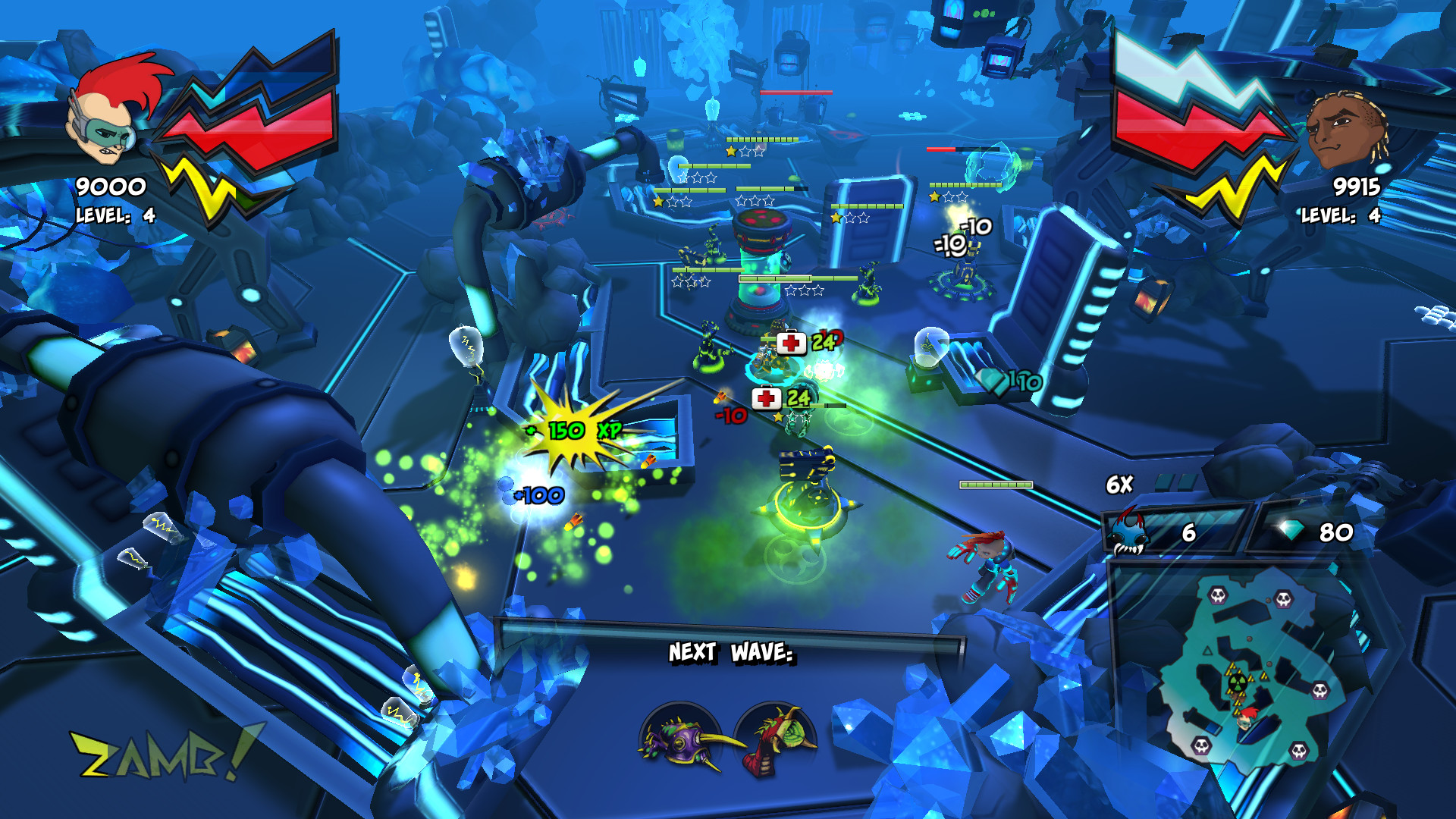 ZAMB! Endless Extermination screenshot 1