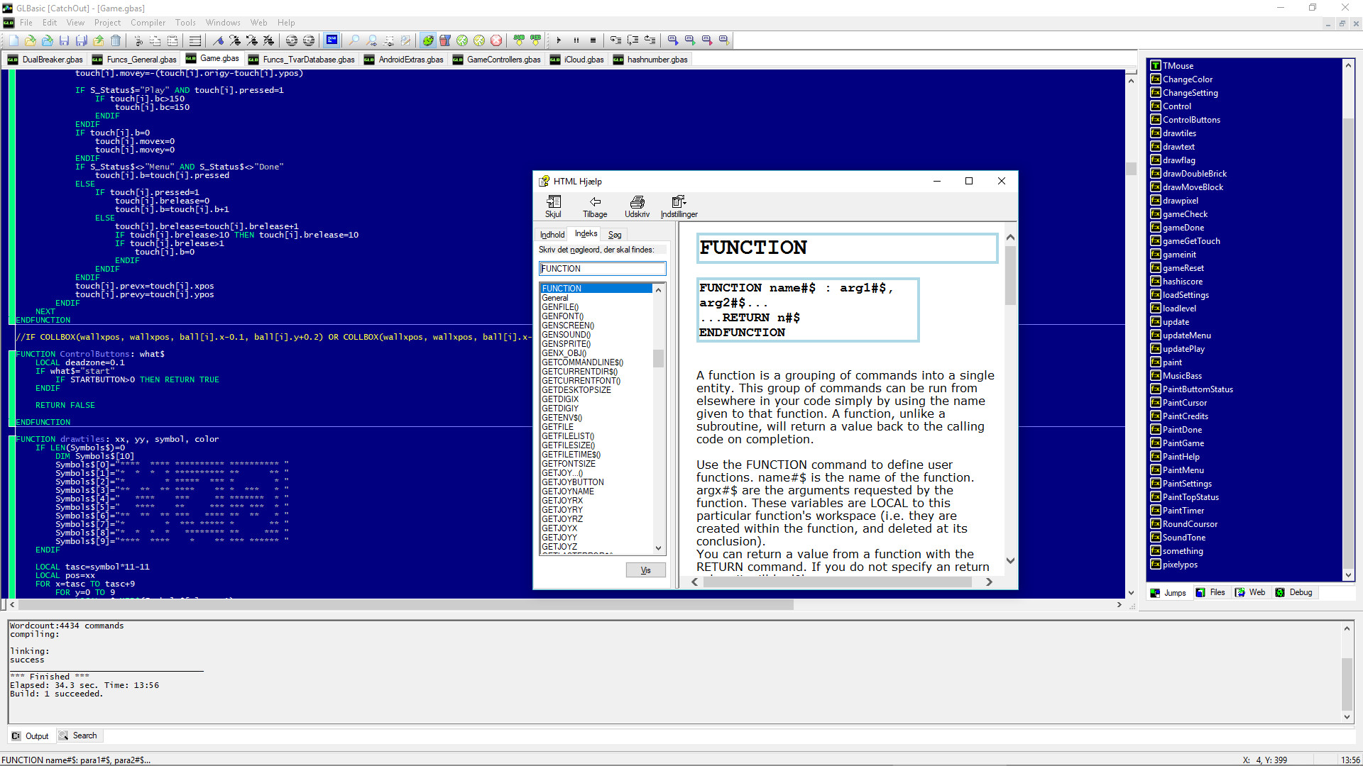 GLBasic SDK - A Multiplatform BASIC Compiler screenshot 3