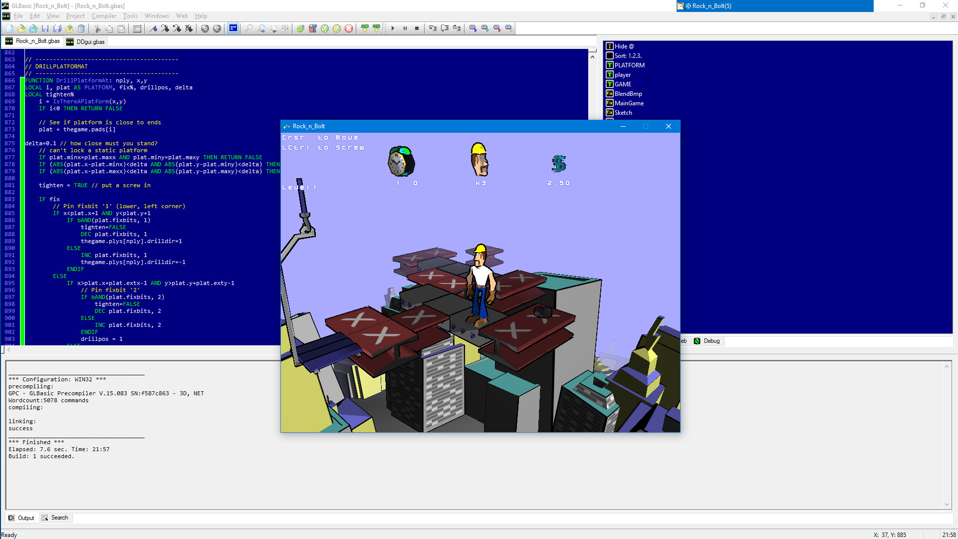 GLBasic SDK - A Multiplatform BASIC Compiler screenshot 4