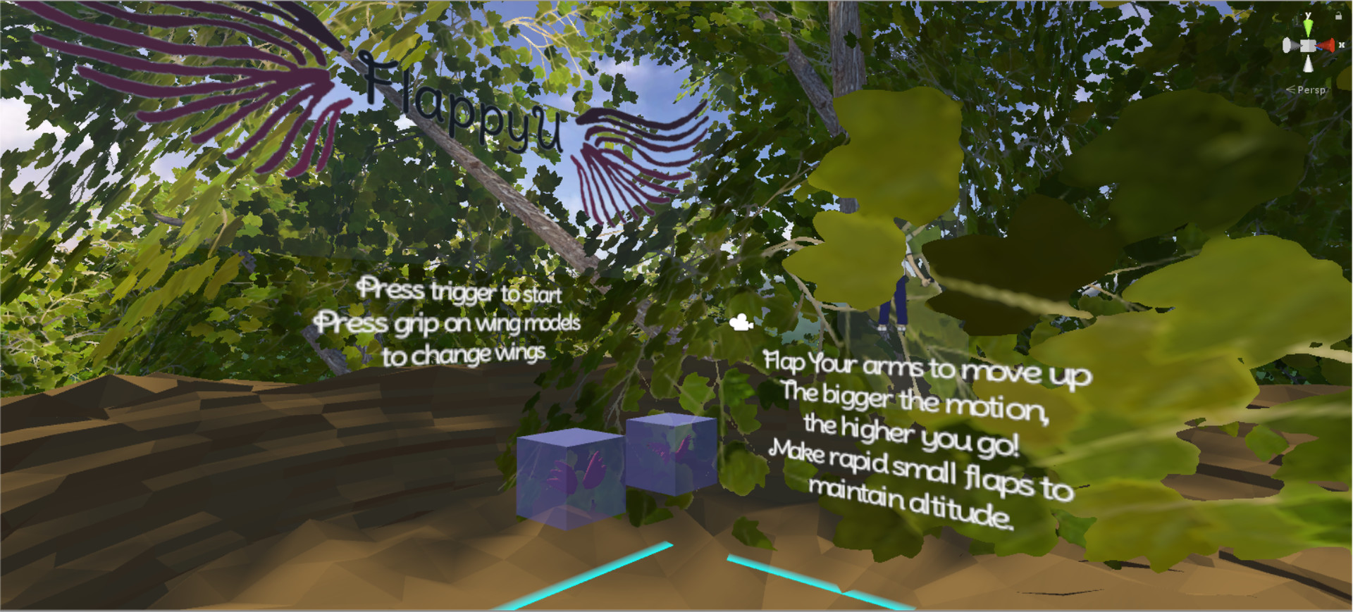 FlappyU VR screenshot 2