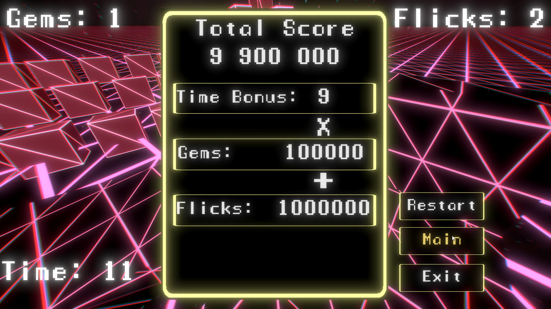 BLOCK CAT SPACE GOLF screenshot 4