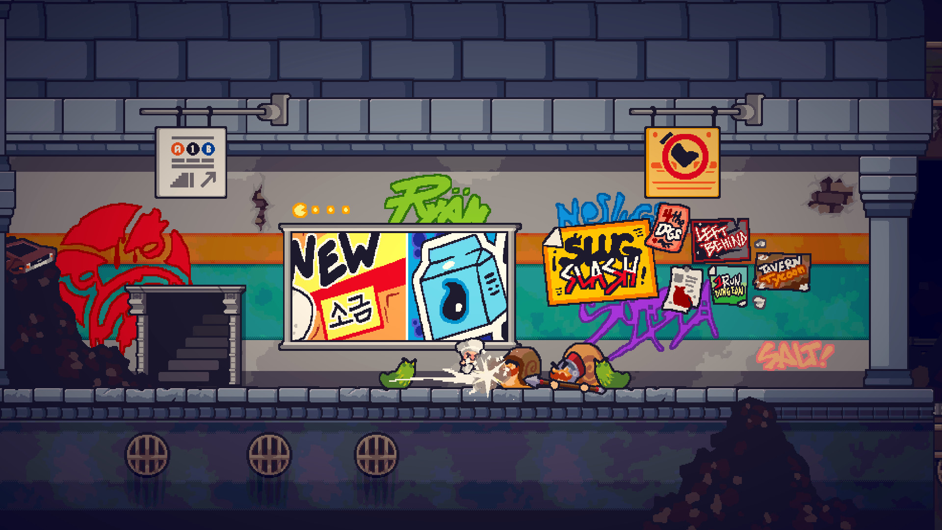 Slug Slasher screenshot 2